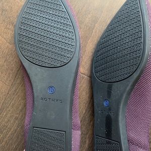 Rothy’s -The Point, size 12 purple